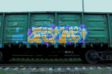 Graffiti Train - Photo by fam1 - fam1 (2013)