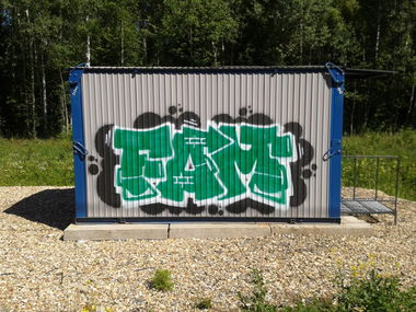 Graffiti Wall - Photo by fam1