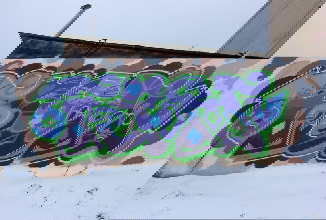 Graffiti Wall - Photo by fam1