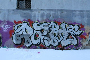 Graffiti Wall - Photo by fam1