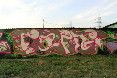 Graffiti Wall - Photo by fam1