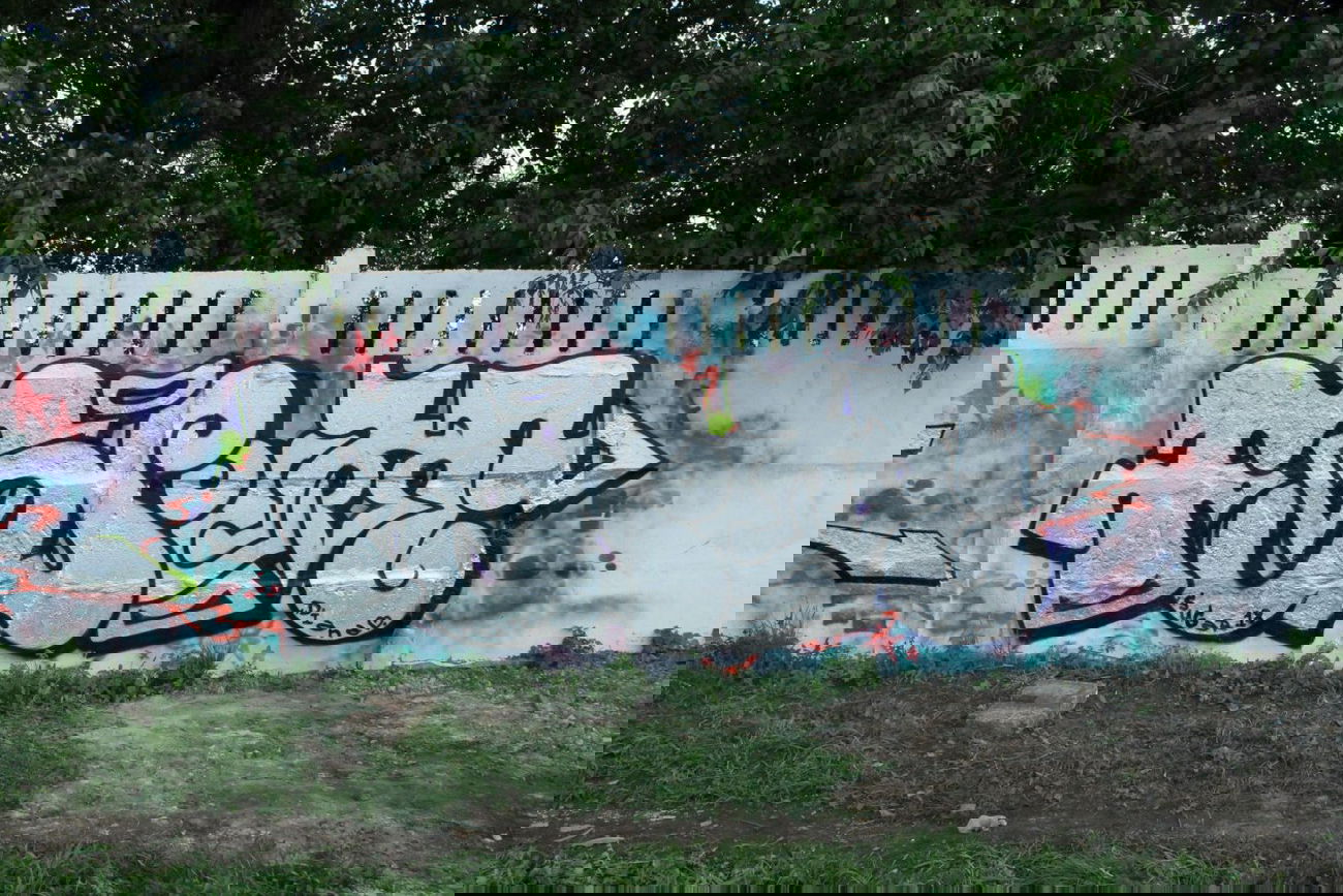 Graffiti Wall - Photo by fam1