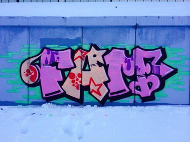 Graffiti Wall - Photo by fam1