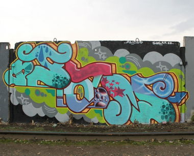 Graffiti Wall - Photo by fam1