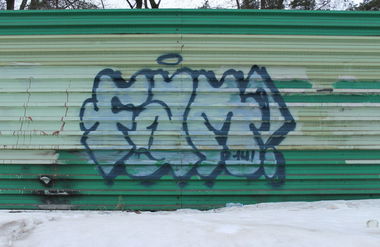 Graffiti Bombing - Photo by fam1