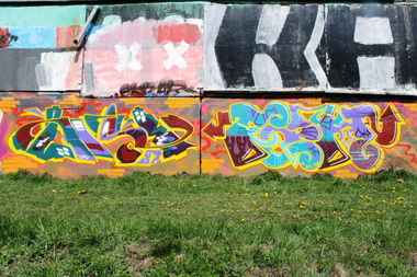 Graffiti Wall - Photo by fam1