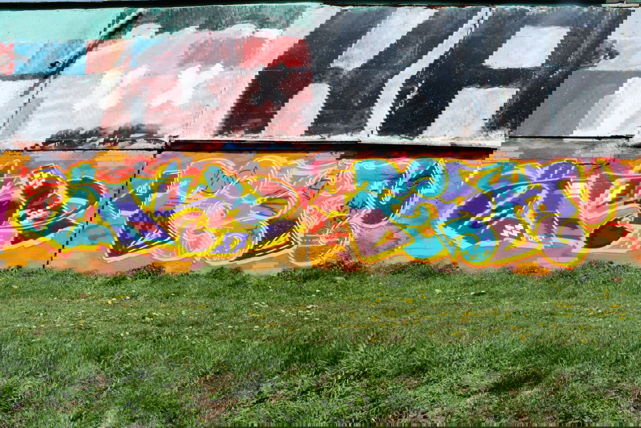 Graffiti Wall - Photo by fam1