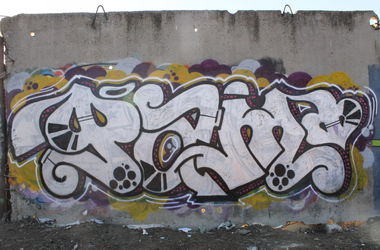 Graffiti Wall - Photo by fam1