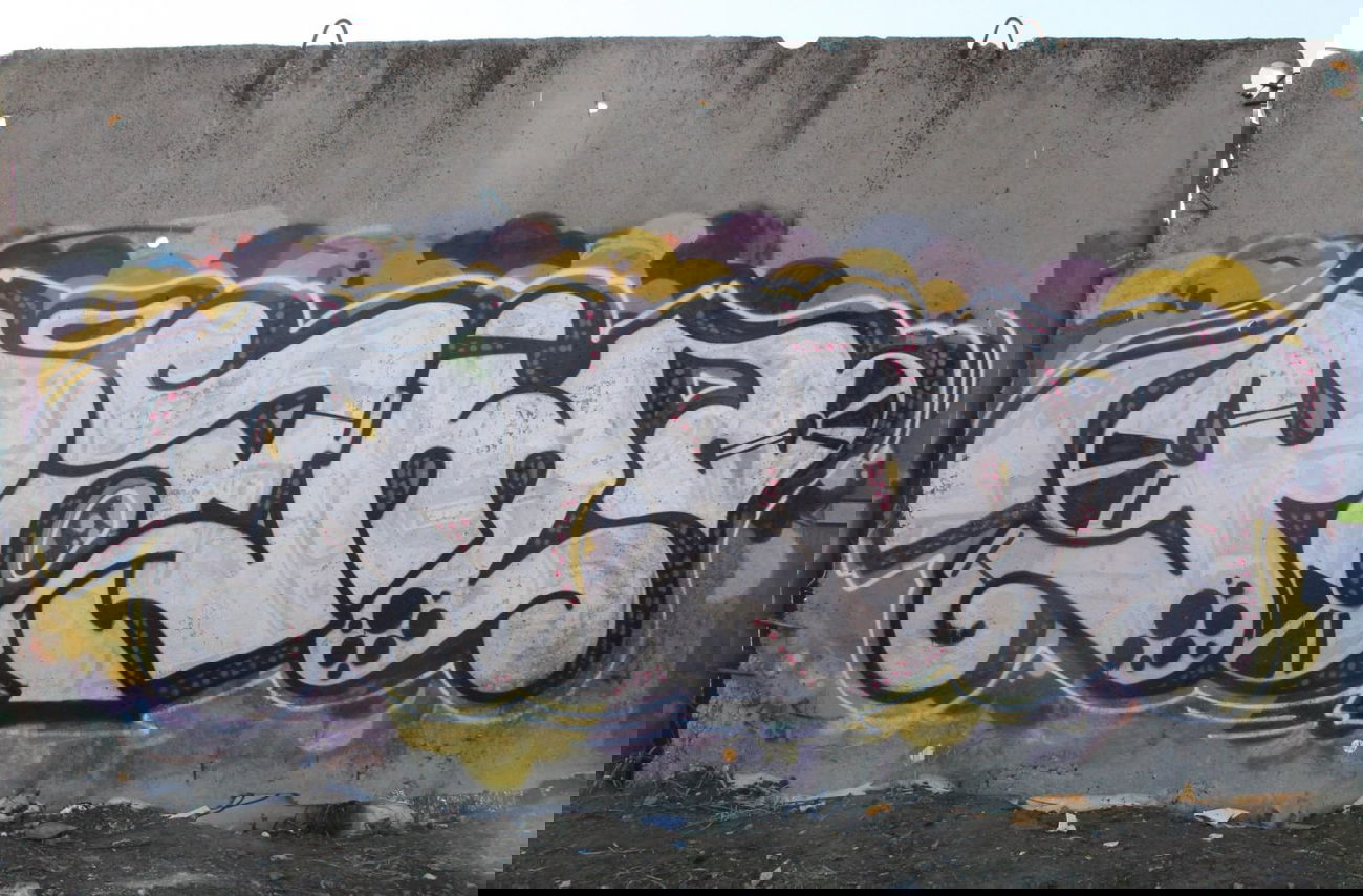 Graffiti Wall - Photo by fam1