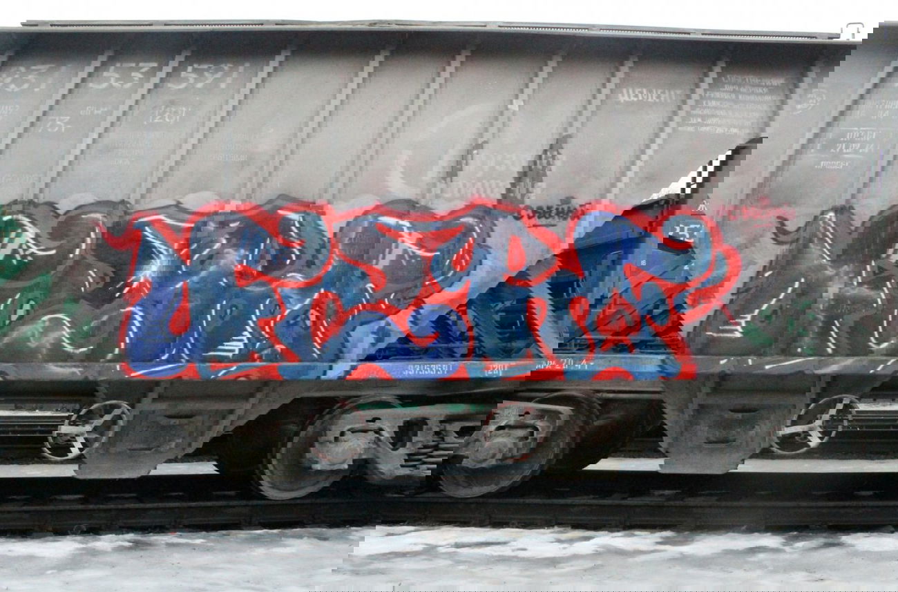 Graffiti Train - Photo by fam1 - fam (2015)