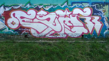 Graffiti Wall in moscow - Photo by famus - fam1