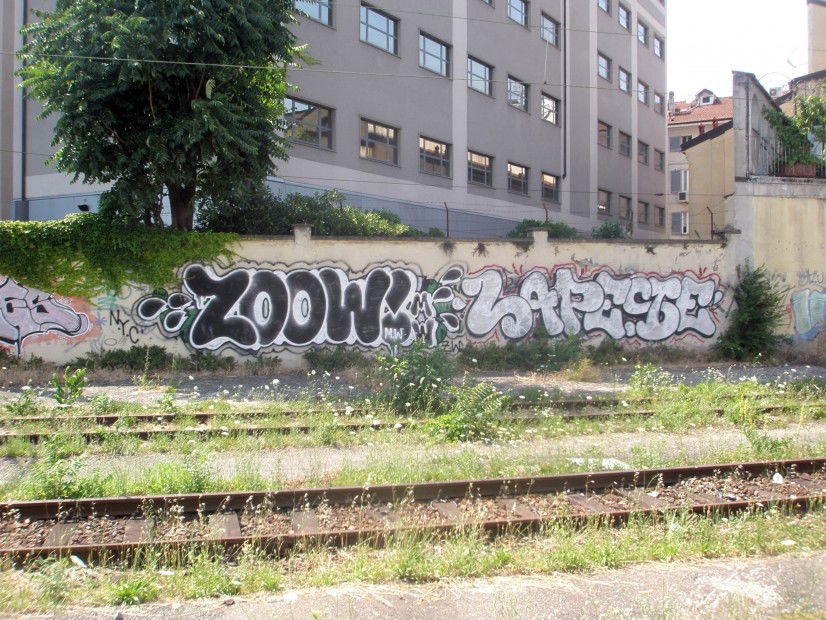 Graffiti Bombing in Milano - Photo by fappowt - zoow, zapeste