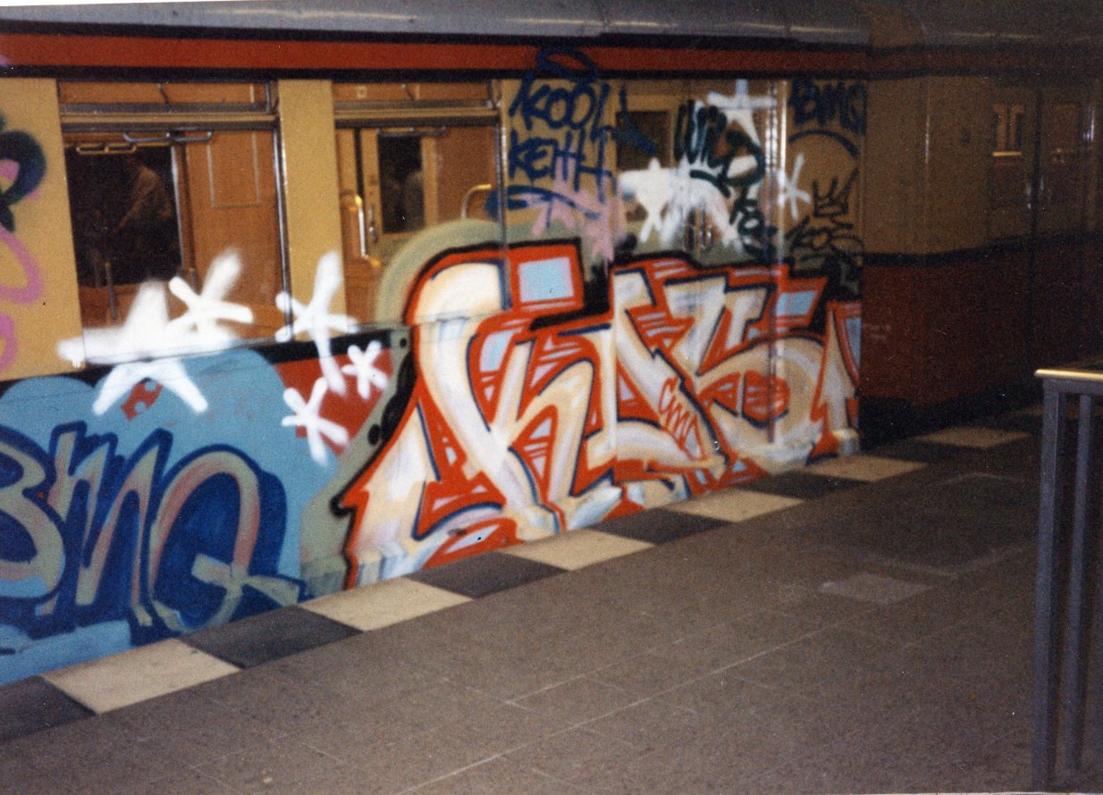 Graffiti Train - Photo by fappowt - kos, cmd, wild