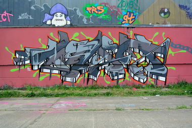 Graffiti Wall - Photo by farbfleck