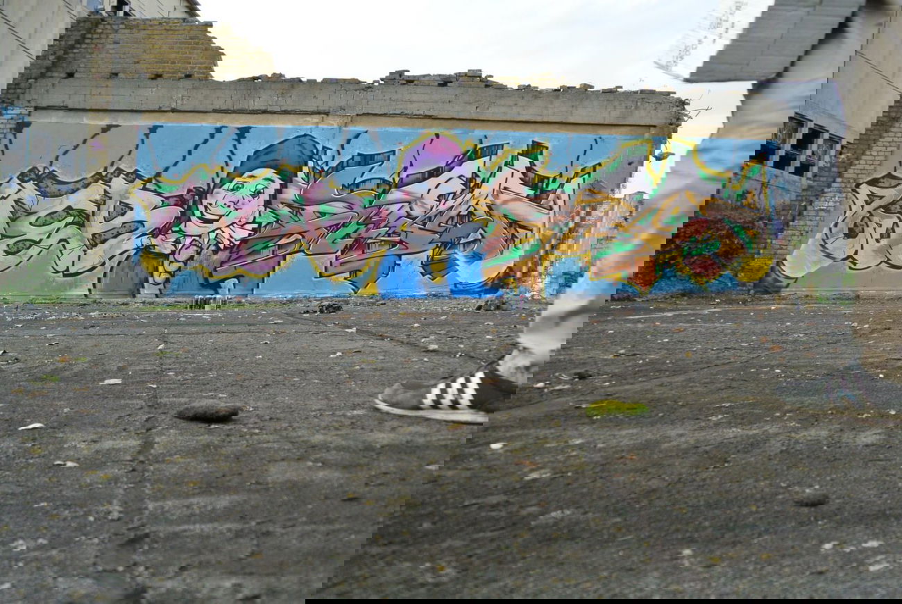 Graffiti Wall - Photo by farbfleck (2014)