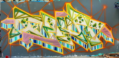 Graffiti Wall - Photo by farbfleck