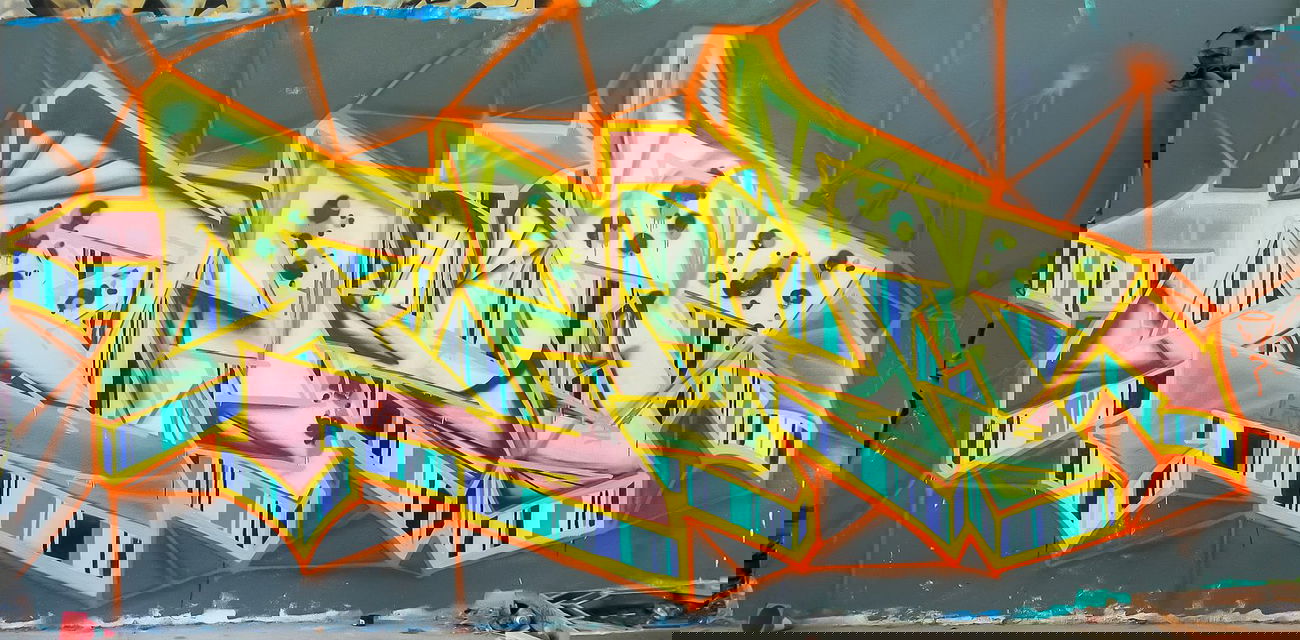 Graffiti Wall - Photo by farbfleck