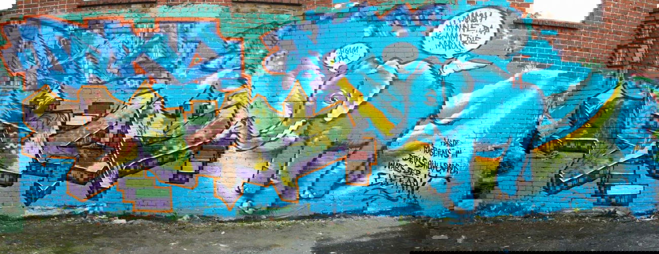 Graffiti Wall - Photo by farbfleck