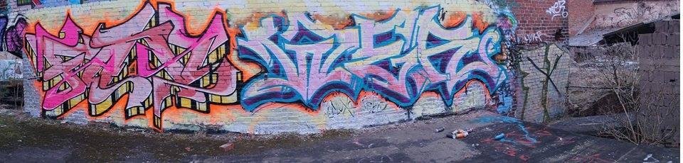 Graffiti Wall - Photo by farbfleck