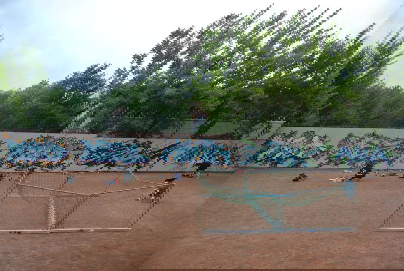 Graffiti Wall - Photo by farbfleck