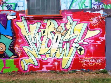 Graffiti Wall - Photo by farbschrift - hboy, pater, pre (2013)