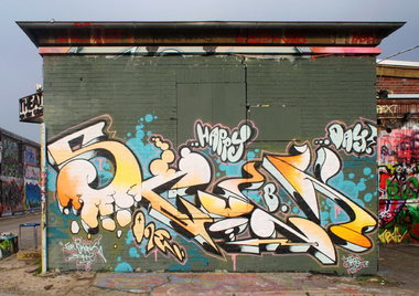 Graffiti Wall - Photo by farbschrift - skunk, pre, pater (2012)