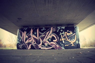 Graffiti Wall - Photo by farbschrift - love, pre, pater (2012)