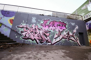 Graffiti Wall - Photo by farbschrift