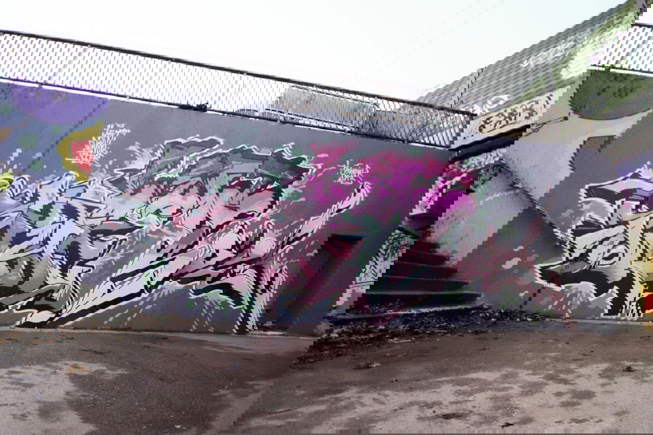 Graffiti Wall - Photo by farbschrift