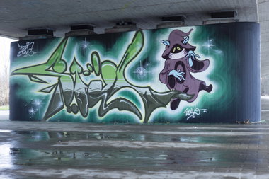 Graffiti Wall - Photo by farbschrift - soul, pater, pre (2014)