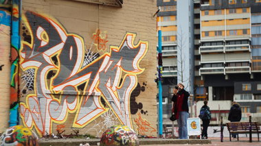 Graffiti Wall - Photo by farbschrift - pre, pater, mofaboys (2014)