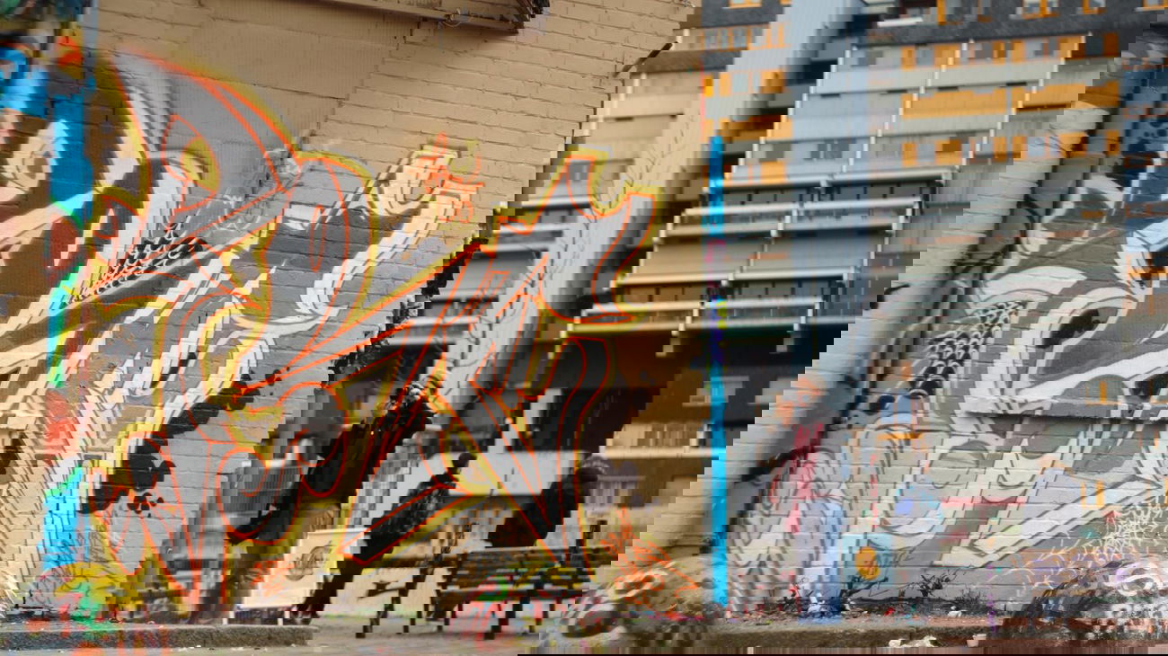 Graffiti Wall - Photo by farbschrift - pre, pater, mofaboys (2014)