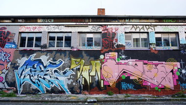 Graffiti Wall - Photo by farbschrift - flow, love, hannover (2014)
