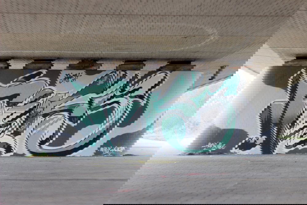 Graffiti Wall - Photo by farbschrift - foks, rip, hannover (2014)