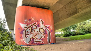 Graffiti Wall - Photo by farbschrift - zubr, pater, pre (2014)