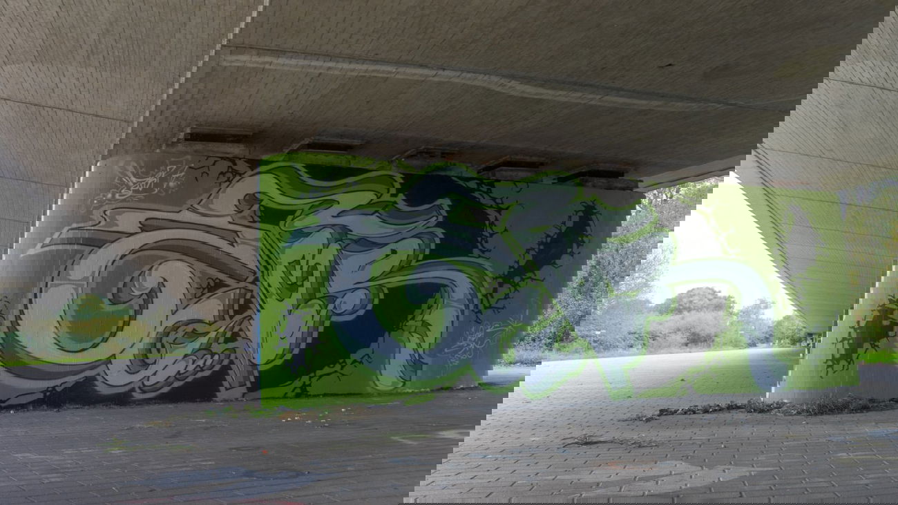 Graffiti Wall - Photo by farbschrift - zubr, pater, pre (2014)