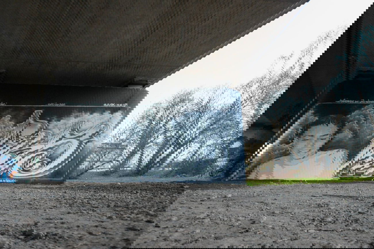 Graffiti Wall - Photo by farbschrift - foks, rip, hannover (2014)