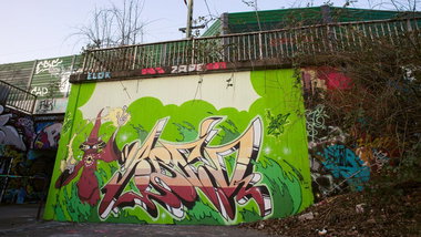 Graffiti Wall - Photo by farbschrift - hannover, pater (2015)