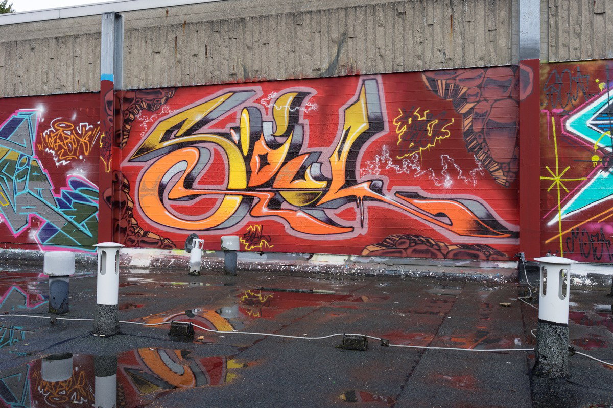 Graffiti Wall - Photo by farbschrift - soul, pre, pater (2015)