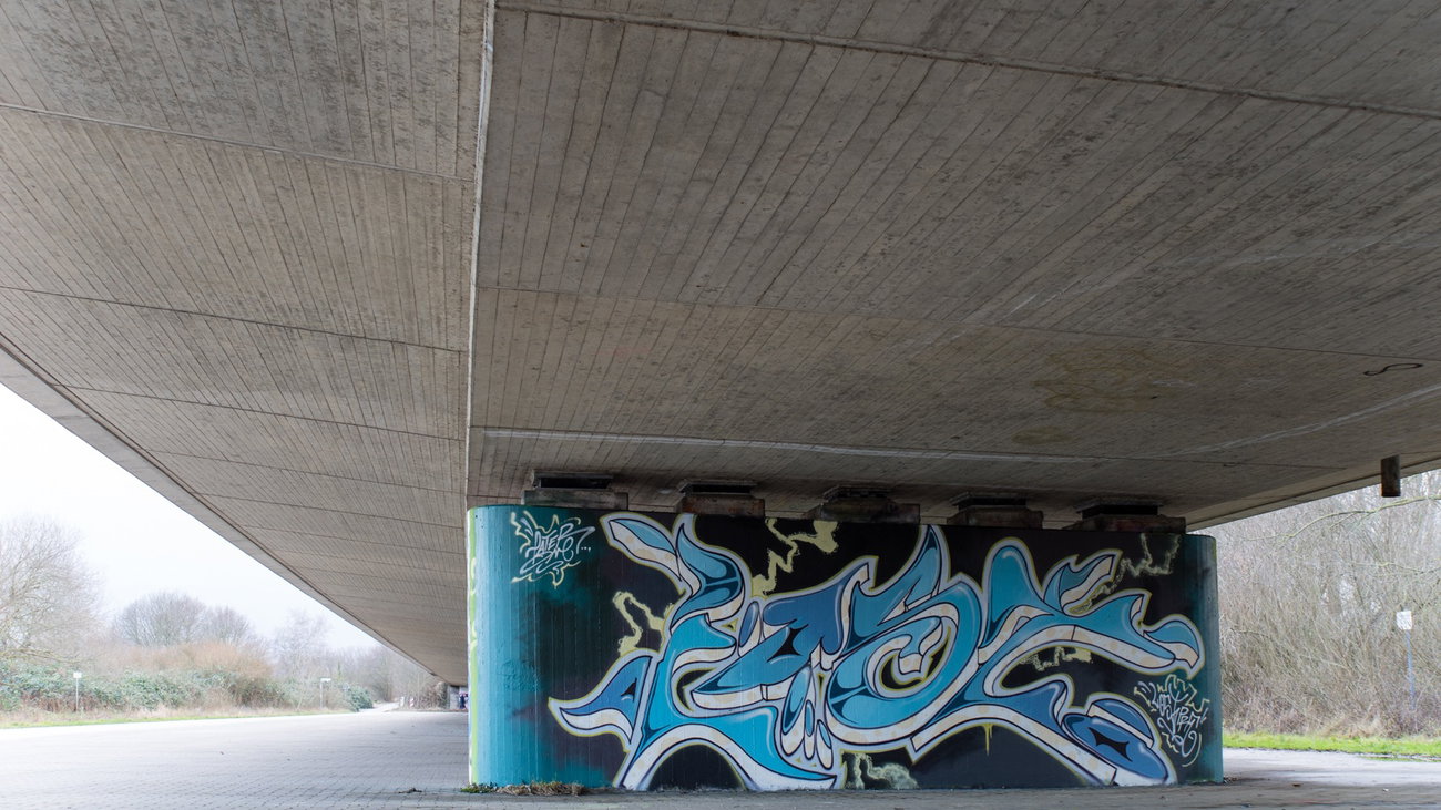 Graffiti Wall - Photo by farbschrift - lost, pre, pater (2015)