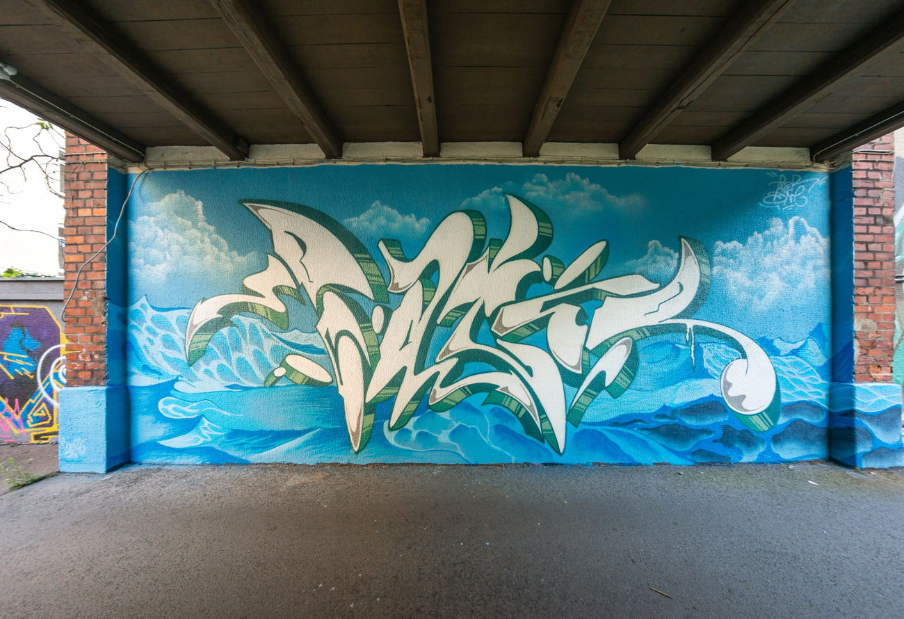 Graffiti Wall - Photo by farbschrift - pater, hannover, mofaboys (2016)