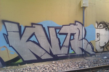 Graffiti Wall - Photo by faryzeusz