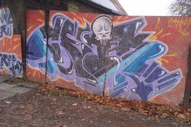 Graffiti Wall - Photo by faryzeusz