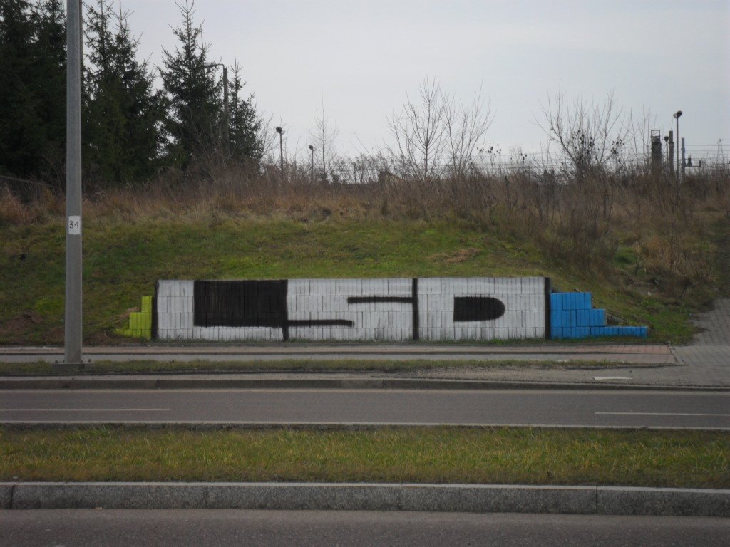 Graffiti Bombing in Bialystok - Photo by faryzeusz