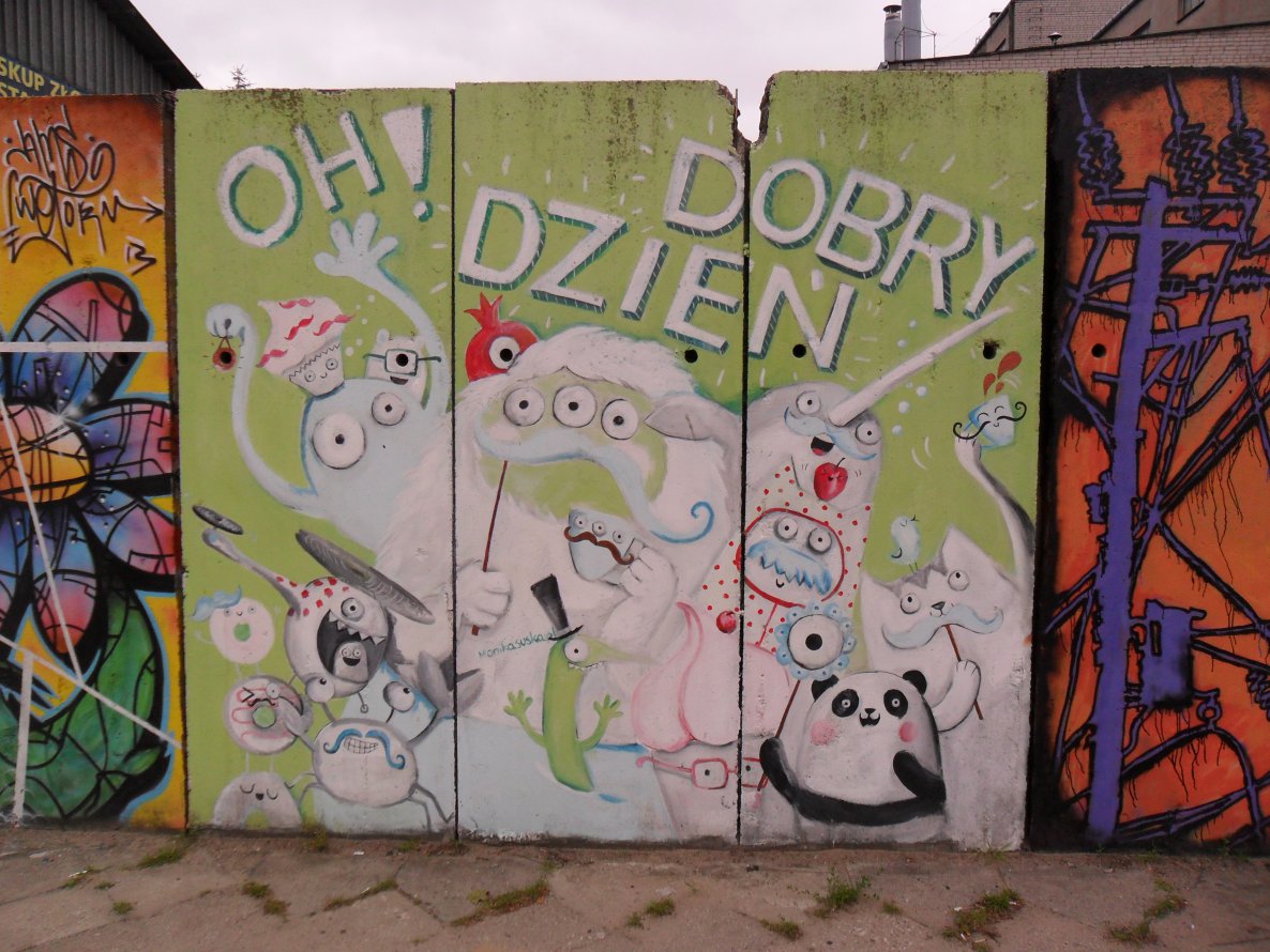 Graffiti Wall - Photo by faryzeusz