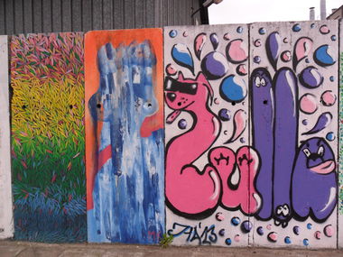 Graffiti Wall - Photo by faryzeusz