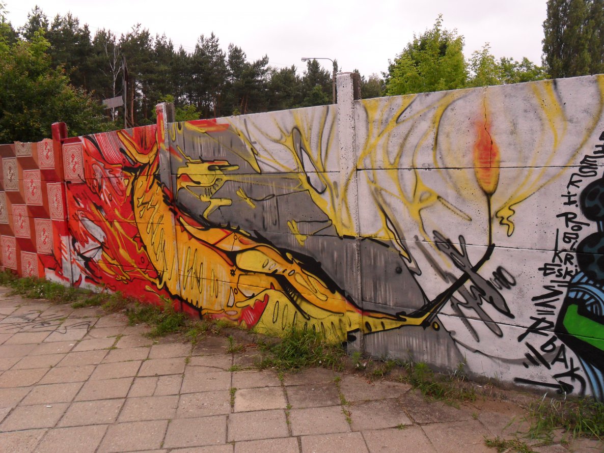 Graffiti Wall - Photo by faryzeusz