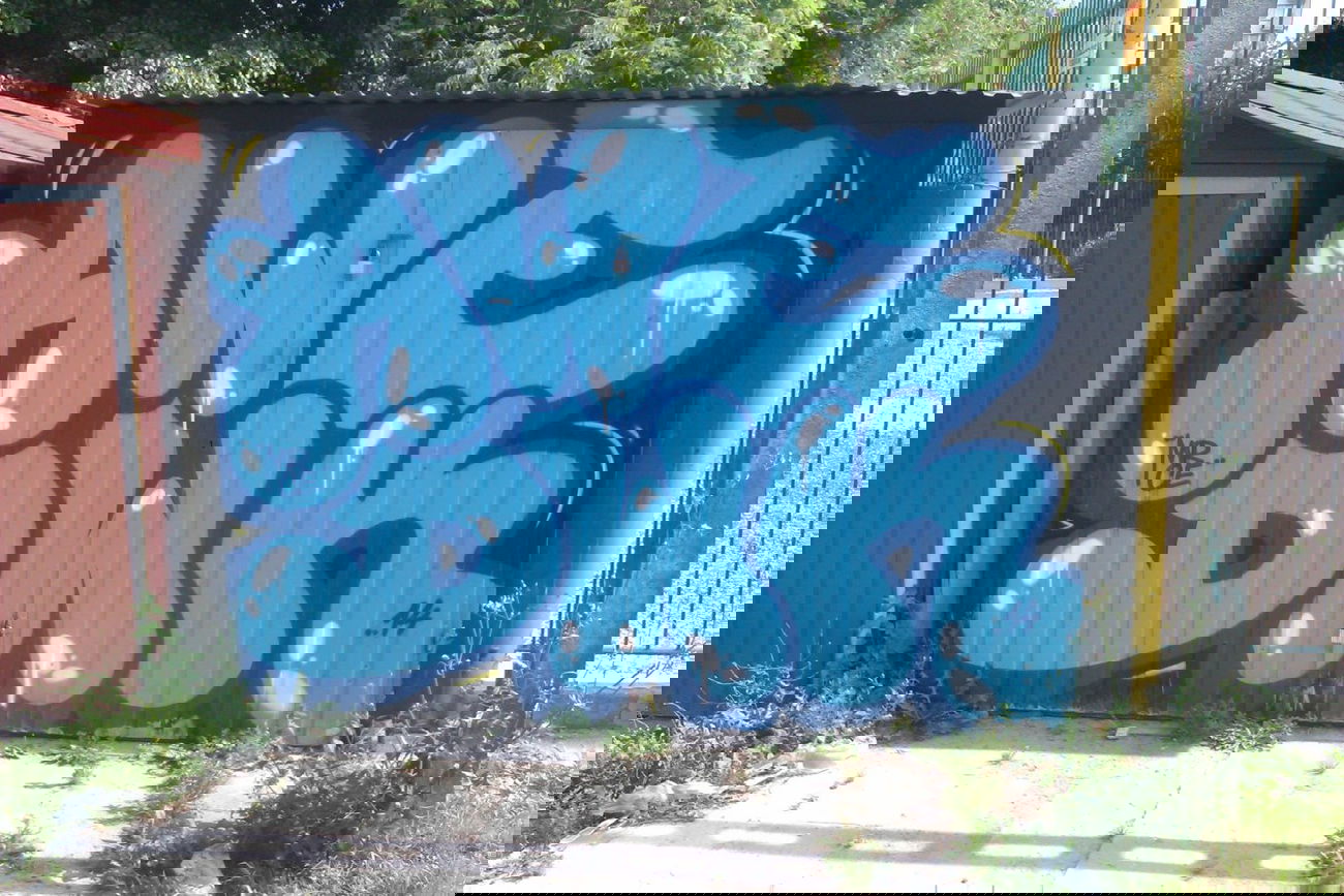 Graffiti Wall - Photo by faryzeusz