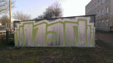 Graffiti Bombing - Photo by faryzeusz