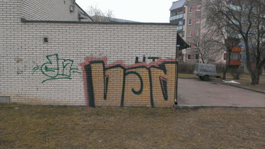 Graffiti Bombing in Jerusalem - Photo by faryzeusz